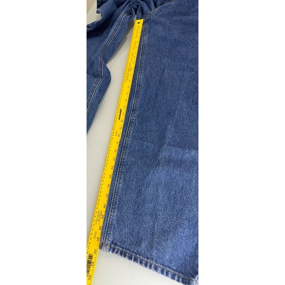 Vintage Carhartt Jeans Mens 44X32 B17 DST Relaxed Fit Y2K Tapered Workwear - Picture 6 of 10